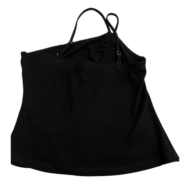 Anthropologie Dolan Asymmetry Ruched Tank Top Size Small EUC - Picture 4 of 4